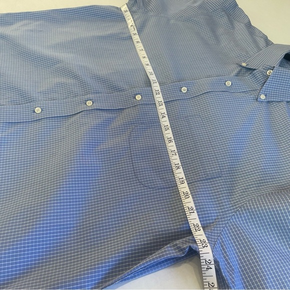 Brooks Brothers 346 Men's Long Sleeve Button Down Blue/White 16-4/5 - Picture 9 of 9